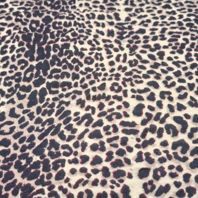 Malha Linho/elastano LEOPARDO