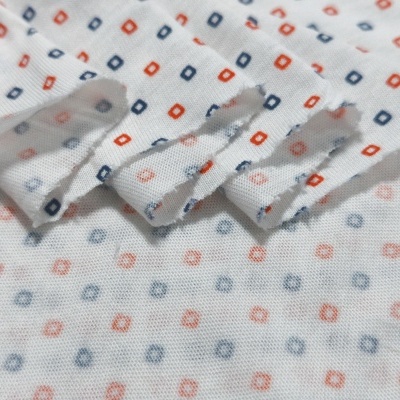 Malha Jersey Algodão RED & BLUE