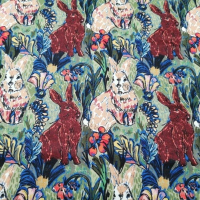 Malha Jersey Algodão c / elastano RABBITS