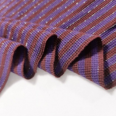 Maille côtelée / Rib SHINE PURPLE