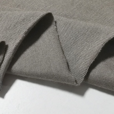 Retalho malha jersey c / elastano ARMY CINZENTO