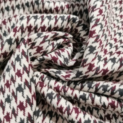 Malla Jacquard Interlock BURDEOS