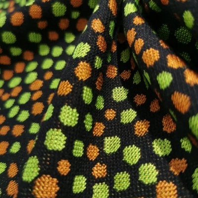 Malha Jacquard Interlock SARAPINT VERDE