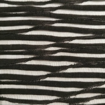 Maille Dentelle BLACK WAVES