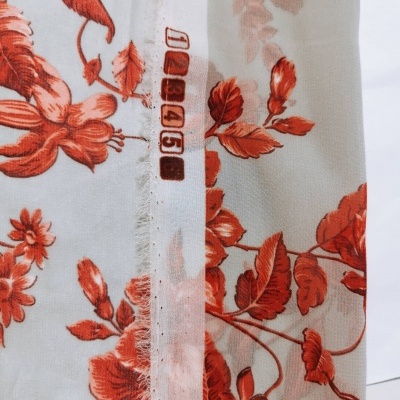 Tecido Chiffon FLORES OUTONAIS