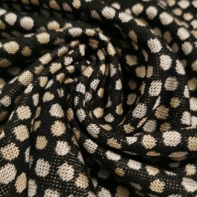 Malla Jacquard Interlock SARAPINT BLACK