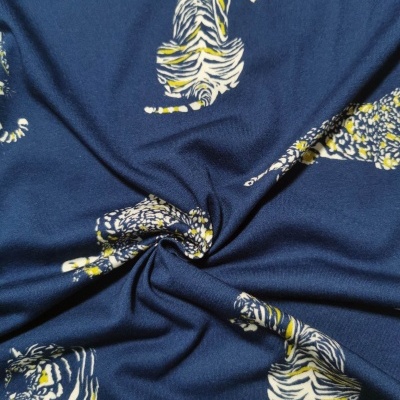 Malha Jersey Algodão TIGER WILD