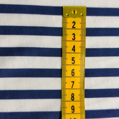 Malha Jersey Algodão STRIP BLUE