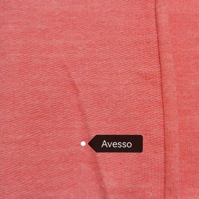 Maille italienne avec cardage CORAL