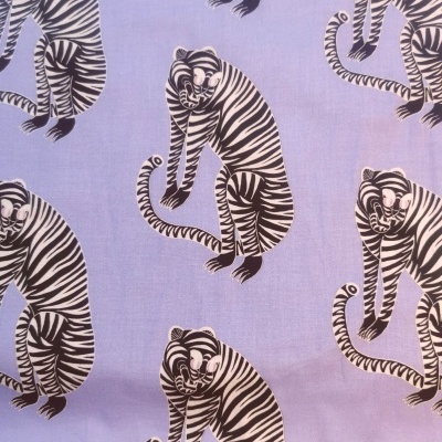 Tissu Voile FELINO LILÁS