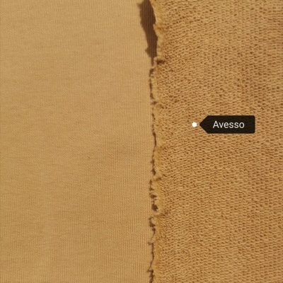 Maille diagonale sans cardage SUAVE MARRON