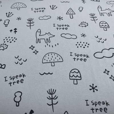 Felpa Americana alg/poli c/carda I SPEAK