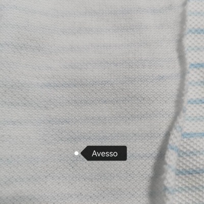 Malla piqué de algodón BABY BLUE