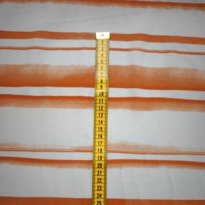 Malha Piquet Algodão ORANGE STRIP