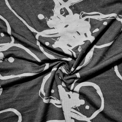 Malha Jersey Algodão c/ Elastano DEEP BLACK