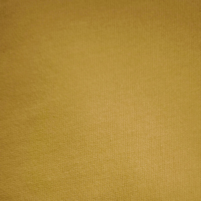 Felpa Italiana alg/org c/carda e elastano MUSTARD