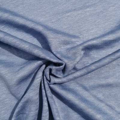 Malha 100% Linho LOVE BLUE