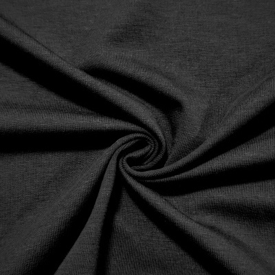 Malha jersey Algodão/Elastano PEDRA PRETA