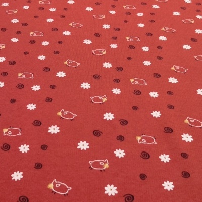 Felpa Italiana c/carda PORQUINHO VERMELHO