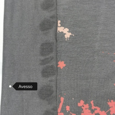 Jersey fabric with elastane MILLE FLEUR