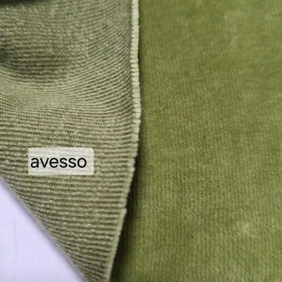 Malha Peluche (tipo veludo) DARK LIME