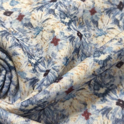 Felpa Americana poli/alg Algodão CORNFLOWER BLUE