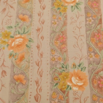 Tecido Viscose VINTAGE LARANJA