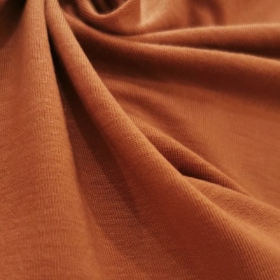 Jersey viscose/élasthanne MARRON