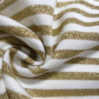 Malha canelada / rib GOLD LINES