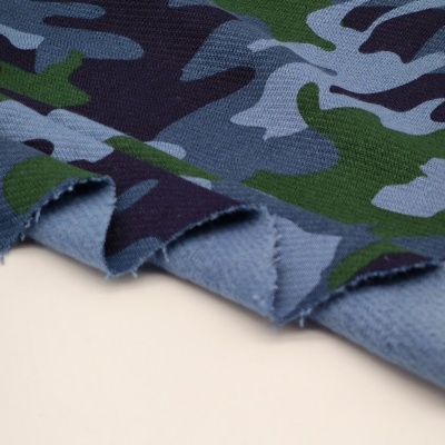 Polo italien avec cardage BIT BLUE