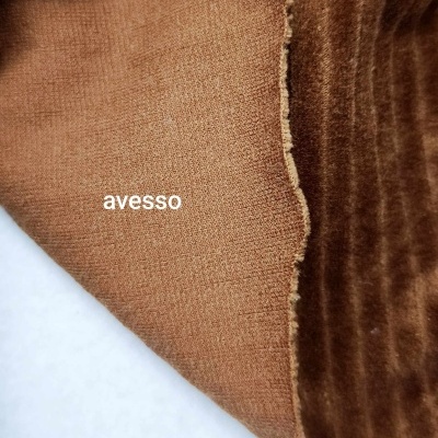 Tejido de punto (tipo terciopelo) Jacquard  elastano