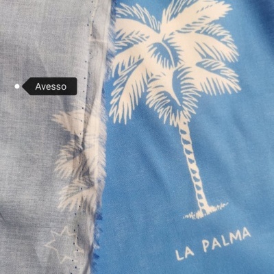 Tecido Algodão AZUL CLARO - LA SIRENA