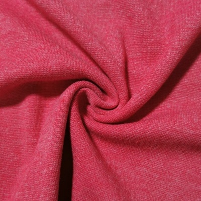 Malha canelada / rib HEATHER RED