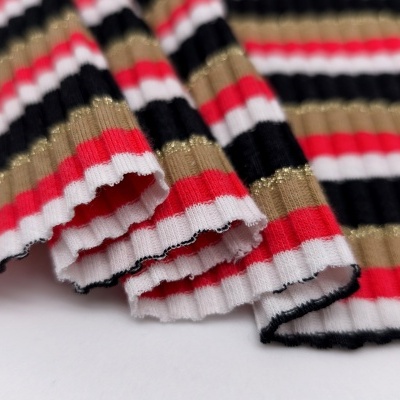 Malha canelada/rib c/lurex PROENZA