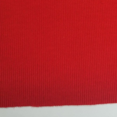 Malha canelada / rib VIBRANT RED