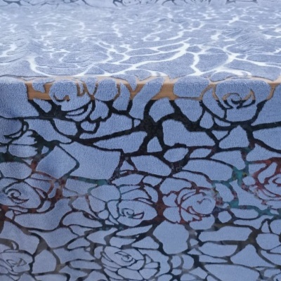 Tecido tule BLUE ROSE