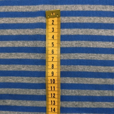 Malha canelada / rib BLUE LINES
