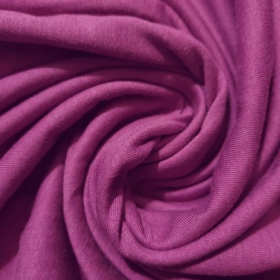 Jersey de coton VIOLET FONCÉ