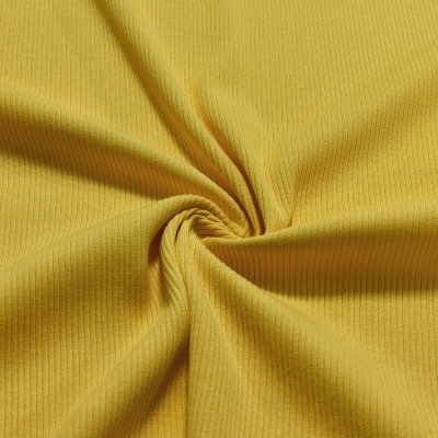 Malha canelada/rib alg/org YELLOW