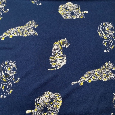 Malha Jersey Algodão TIGER WILD