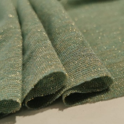 Tejido de punto Jersey Interlock conLurex  SHINE
