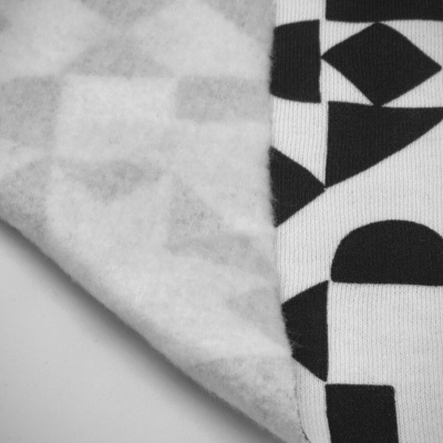 Sweat américain avec cardage MODERN ABSTRACT