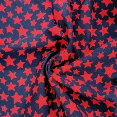 Malla Piquet ESTRELADO ROJO/MARINO