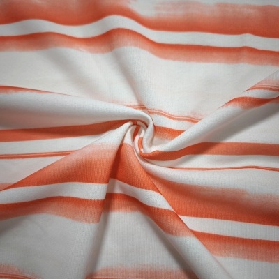 Felpa Americana poli/alg Algodão ORANGE STRIP
