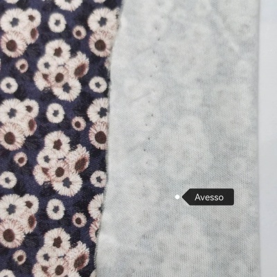 Malha Jersey Interlock algodão EMERY ROSE