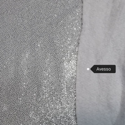 Polo italien avec cardigan BLEU BÉBÉ GLITTER