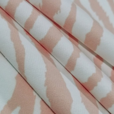 Maille italienne avec cardes ZEBRA SAUMON