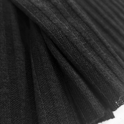 Malha canelada / rib DARK GREY