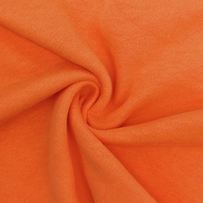 Diagonal knit without carding, alg/org TANGLE ORANGE