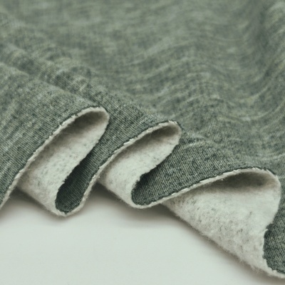 Sweat américain avec cardage LAGO GREY